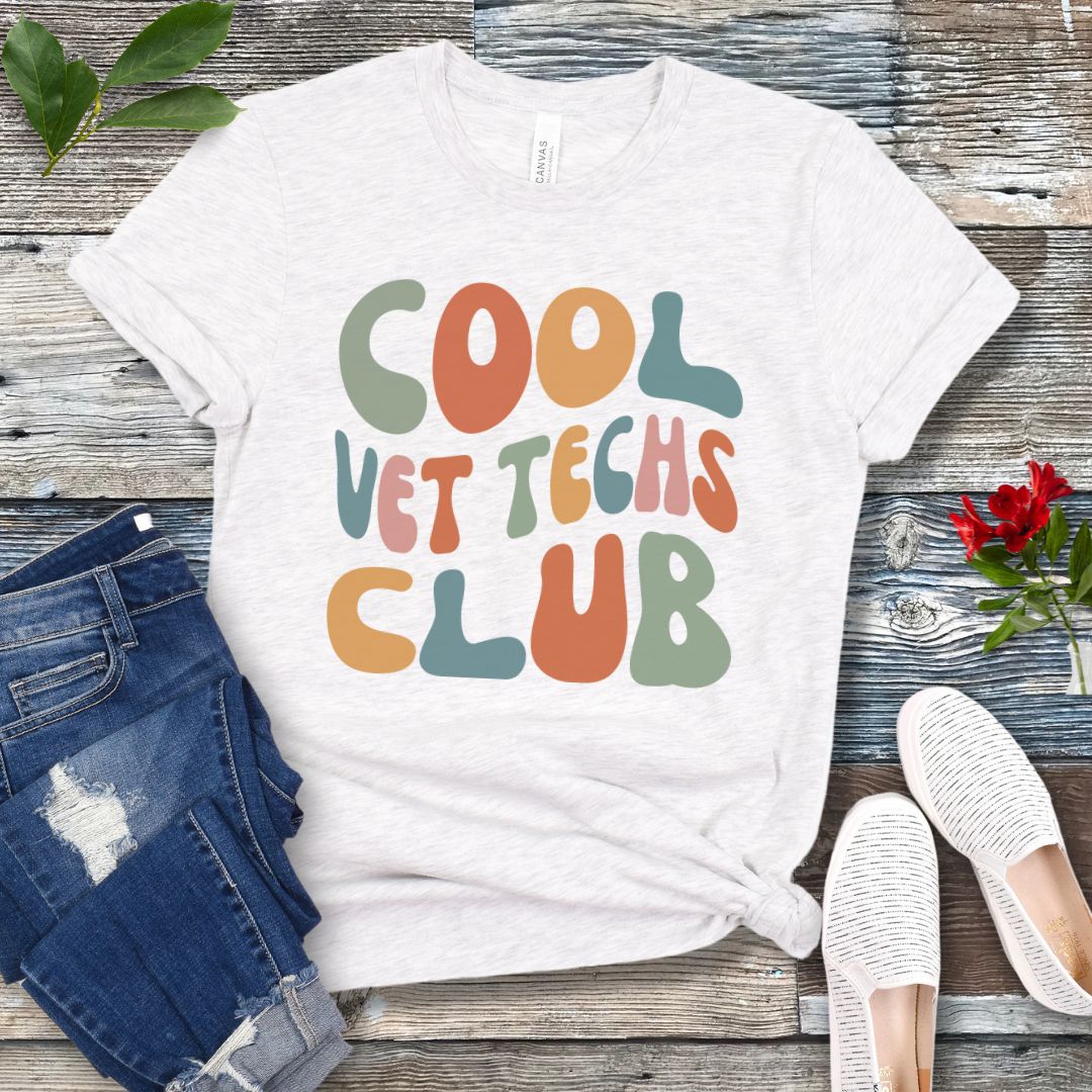 Cool Vet Techs Club T-Shirt