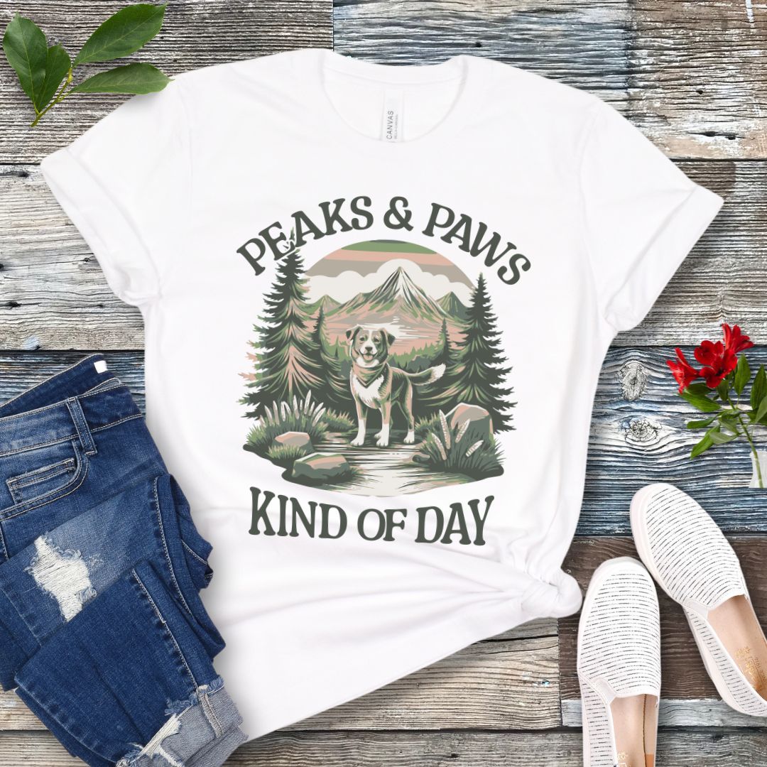 Peaks and Paws T-Shirt