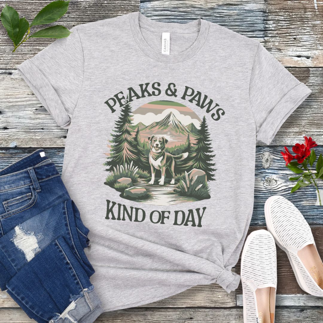 Peaks and Paws T-Shirt