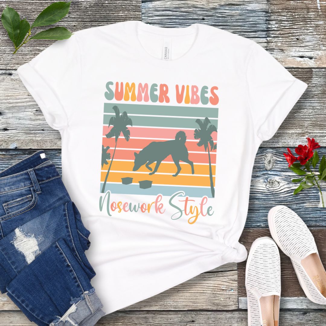 Custom Breed Nosework Vibes T-Shirt