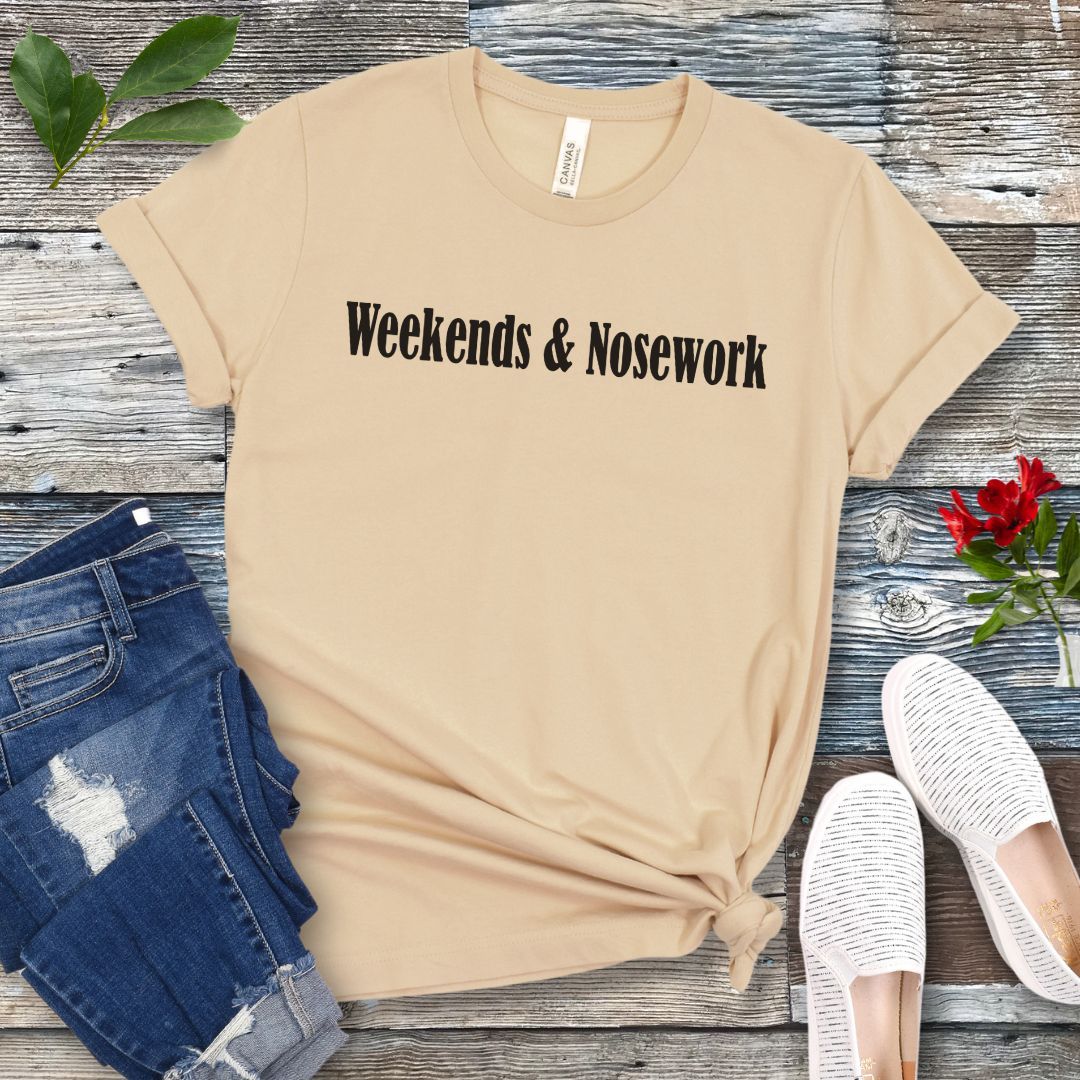 Minimalist Weekends & Nosework T-Shirt