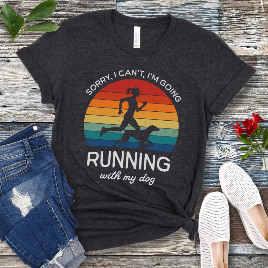 Running With My Dog T-Shirt