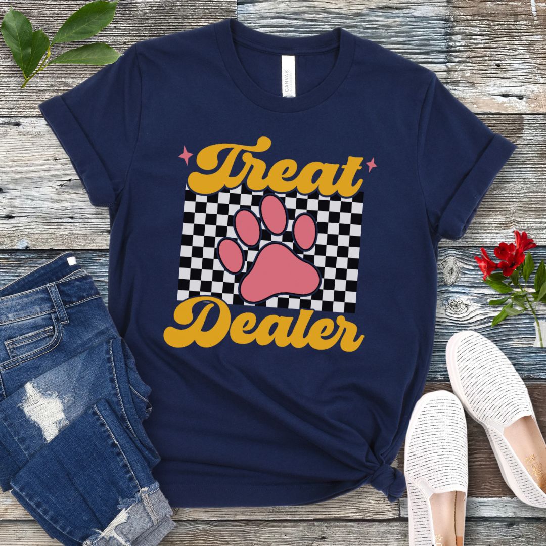 Checkered Treat Dealer T-Shirt