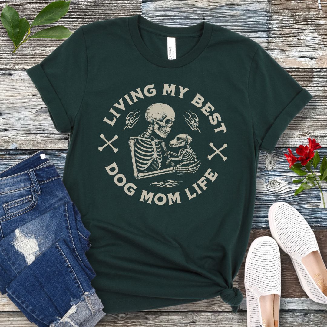 Goth Dog Mom Life T-Shirt