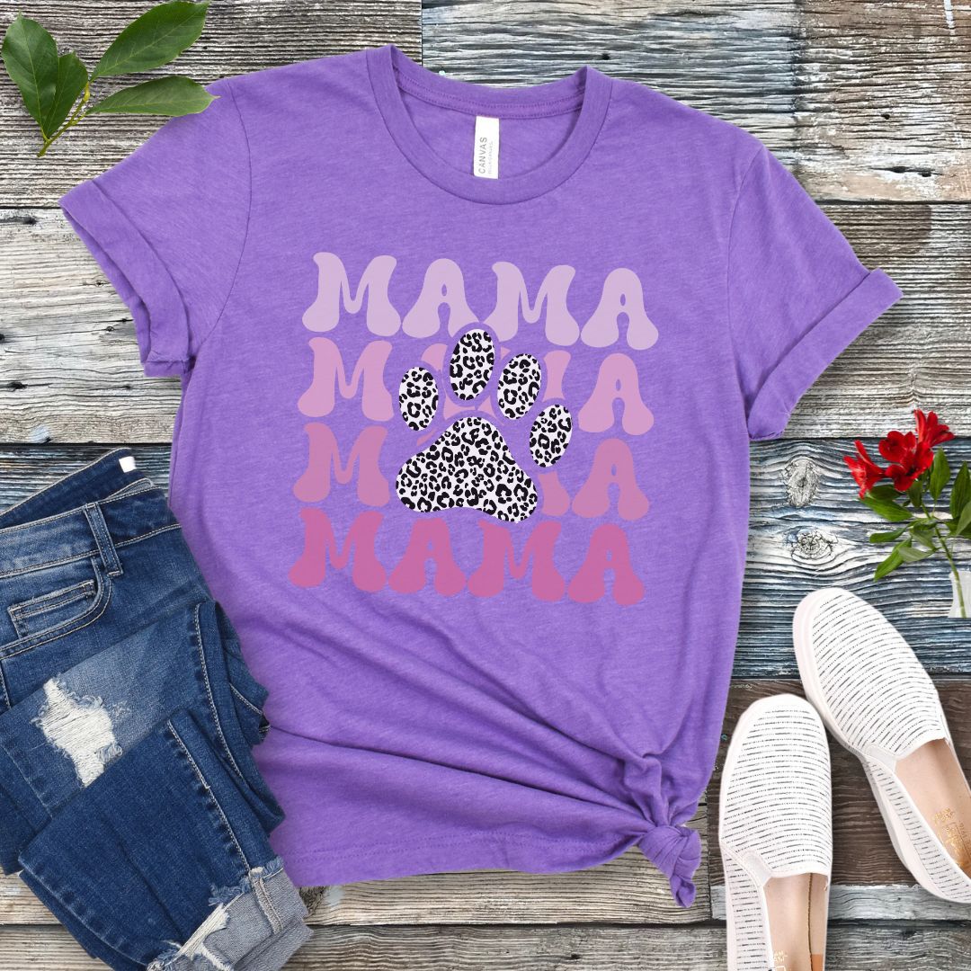 Wild & Groovy Dog Mama T-Shirt