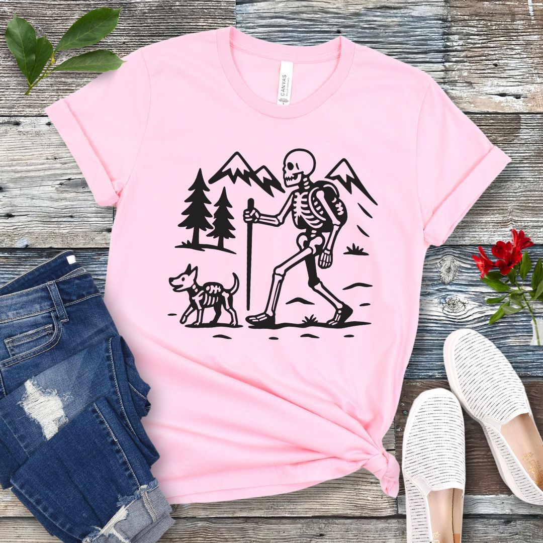 Spooky Dog Hiking T-Shirt
