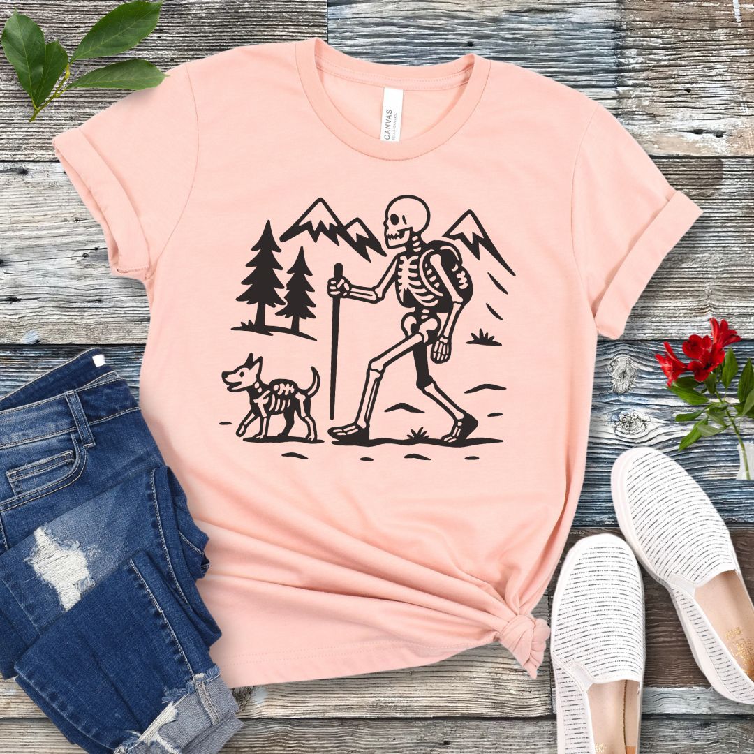 Spooky Dog Hiking T-Shirt