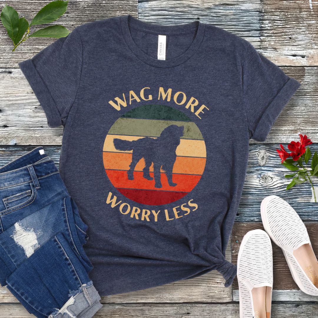 Wag More Worry Less T-Shirt