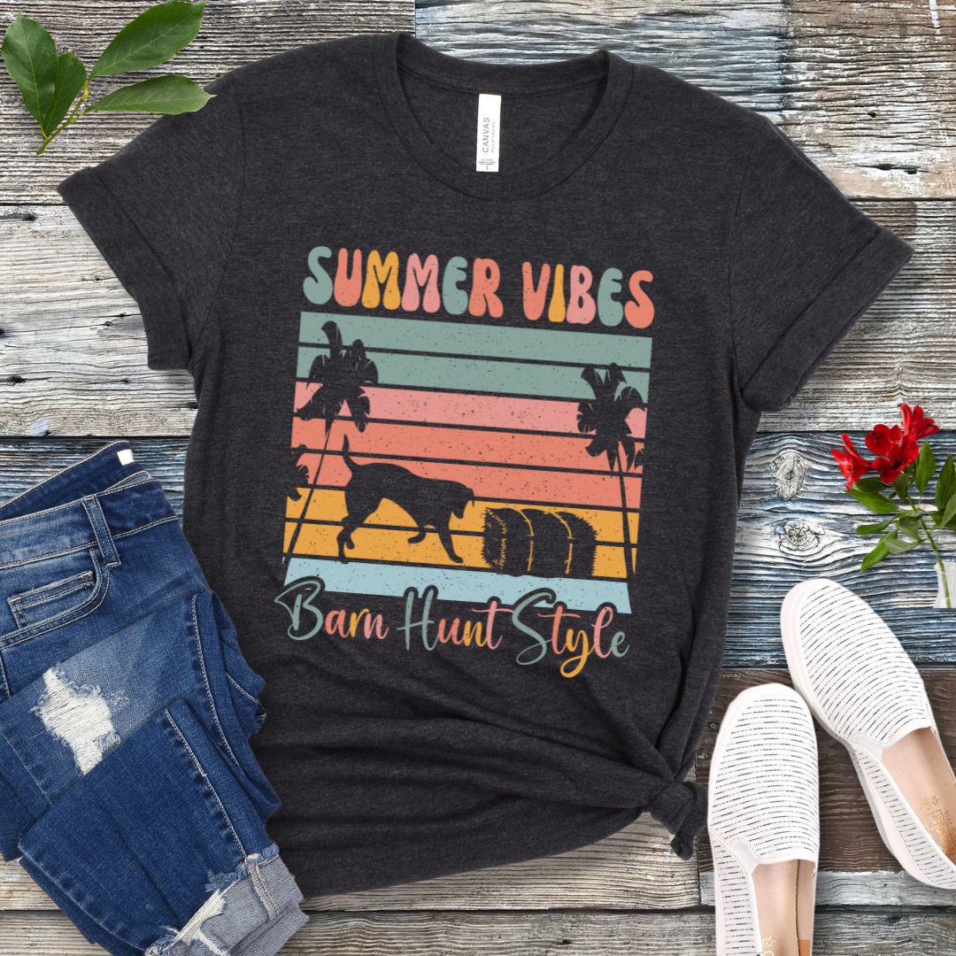 Summer Vibes Barn Hunt T-Shirt