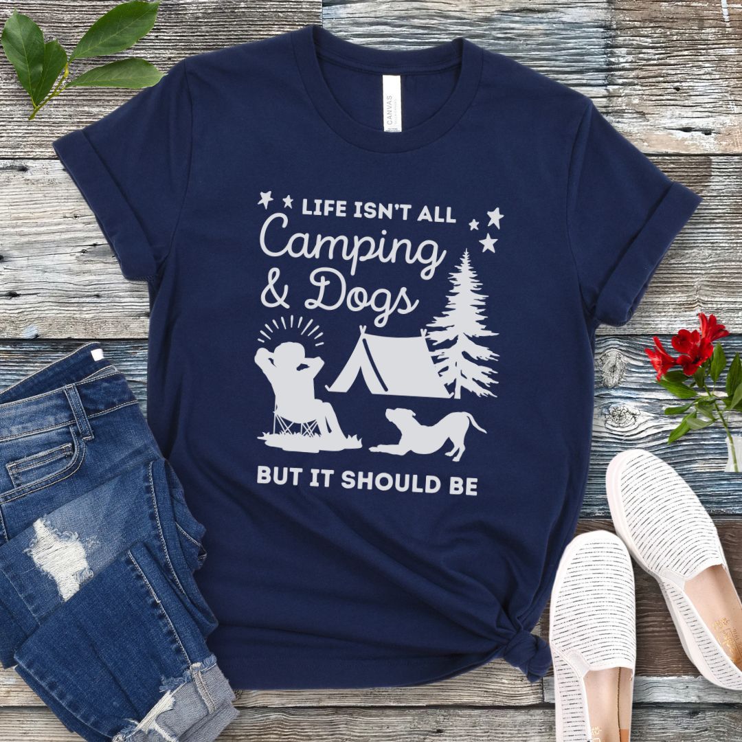 Camping & Dogs T-Shirt