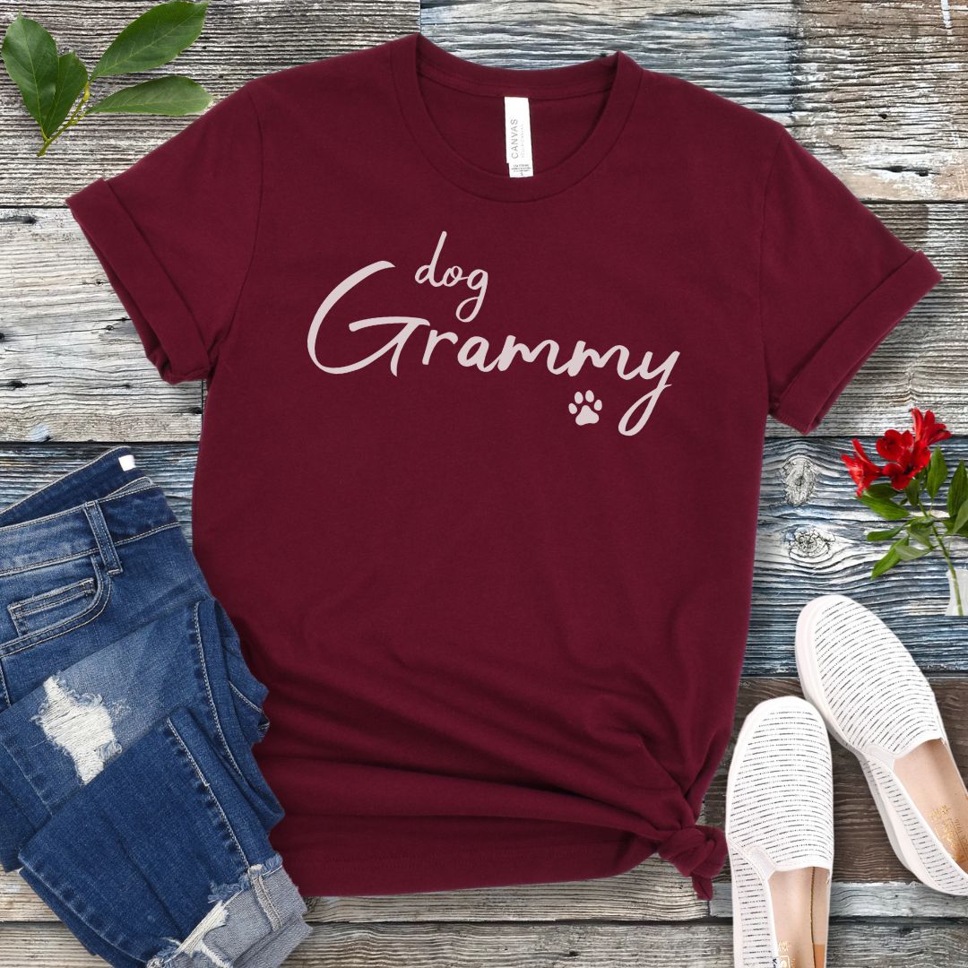 Dog Grammy Script T-Shirt