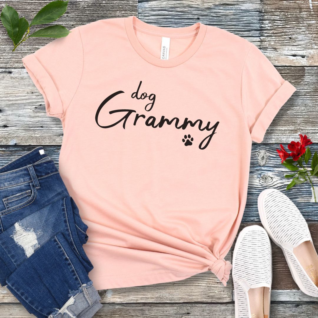 Dog Grammy Script T-Shirt