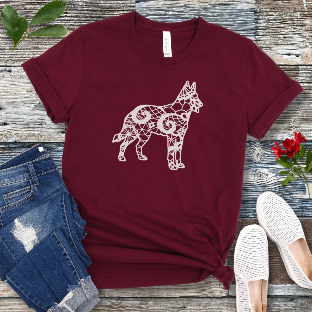 Lace-Look Malinois T-Shirt