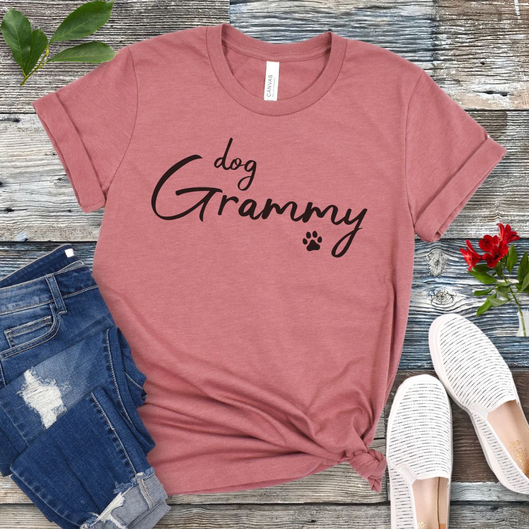 Dog Grammy Script T-Shirt