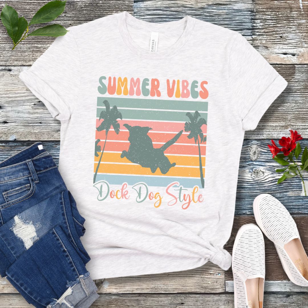 Dock Dog Summer Vibes T-Shirt