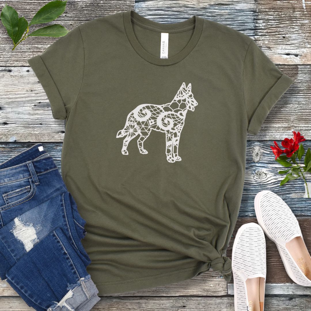 Lace-Look Malinois T-Shirt