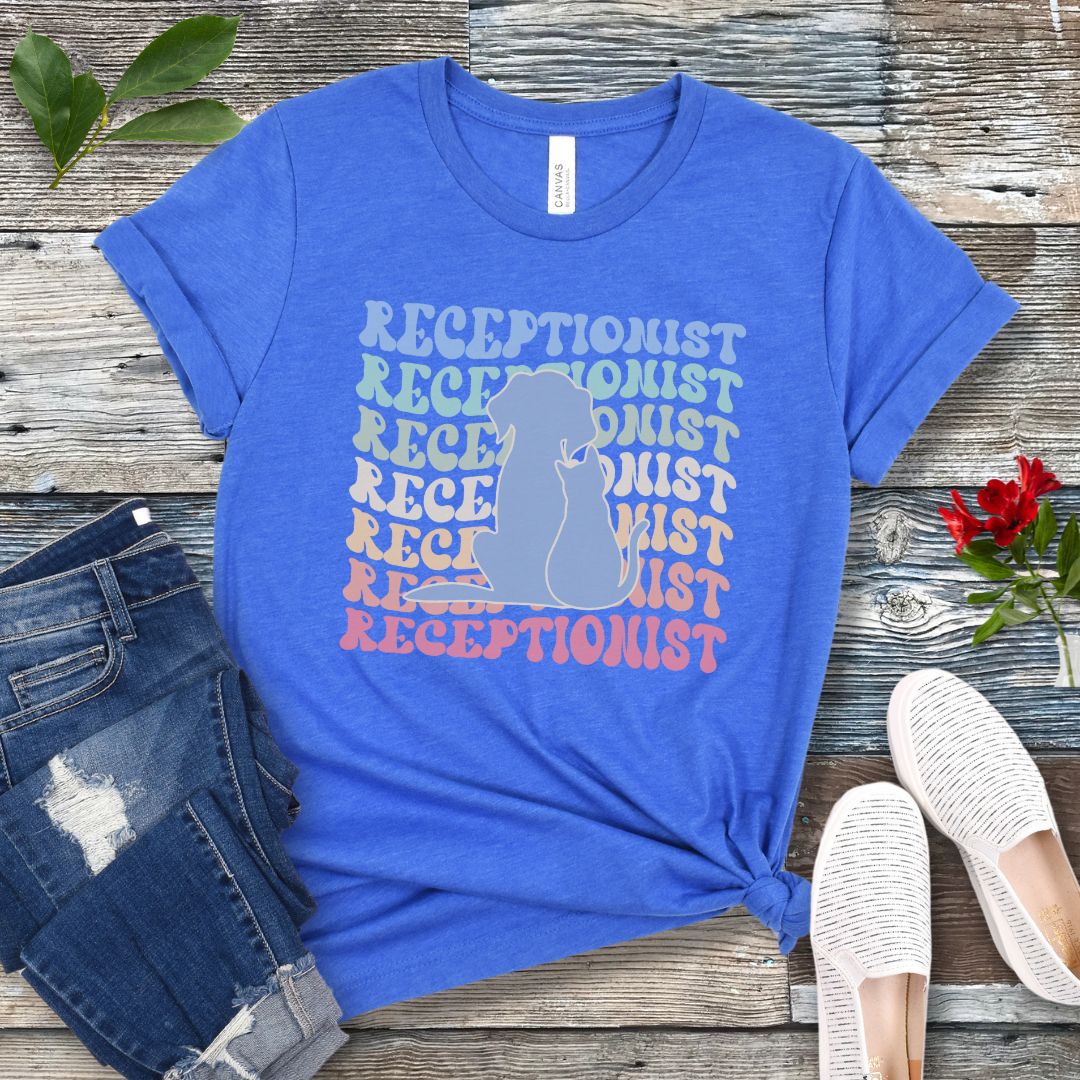 Veterinary Pet Care Receptionist T-Shirt