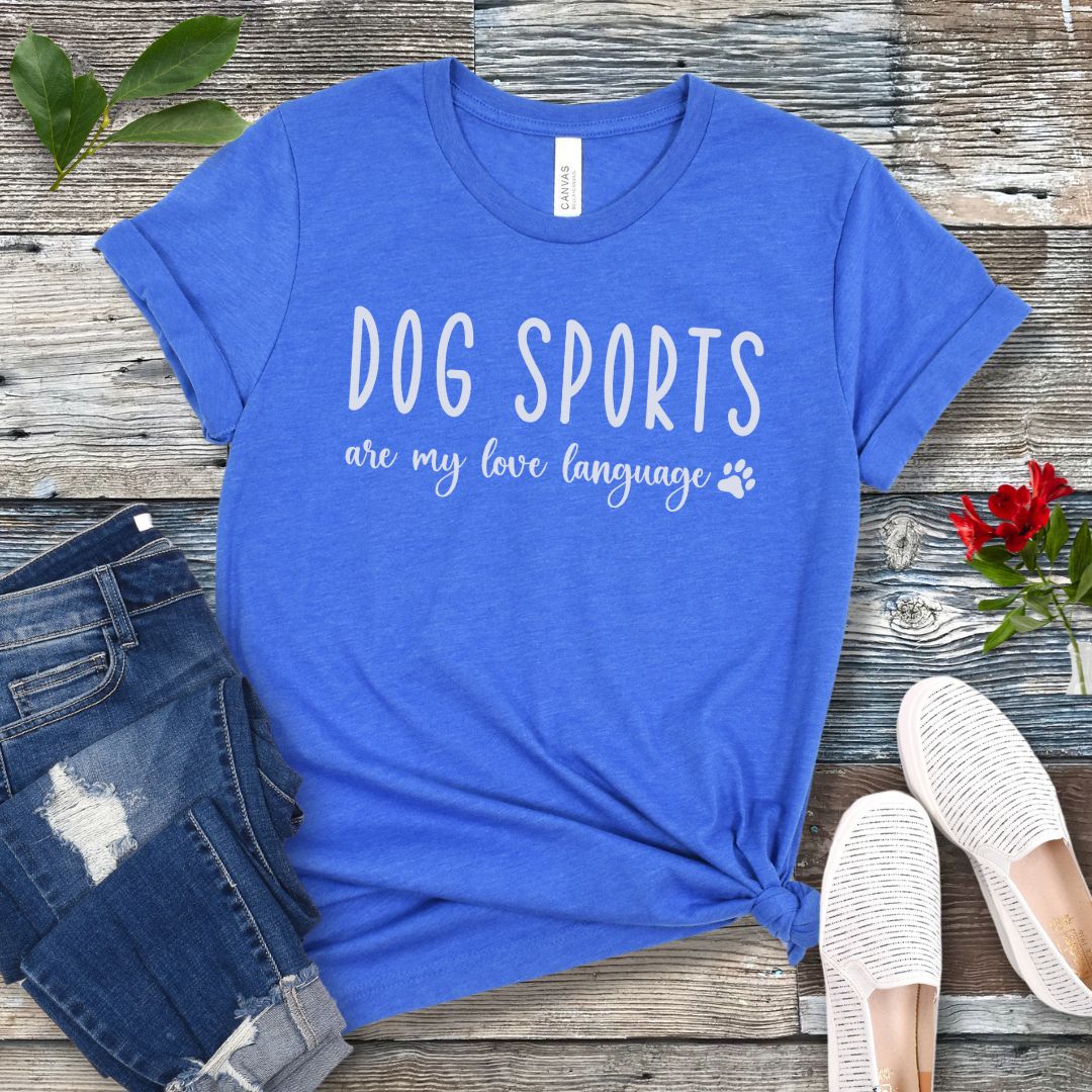Dog Sports Love Language T-Shirt
