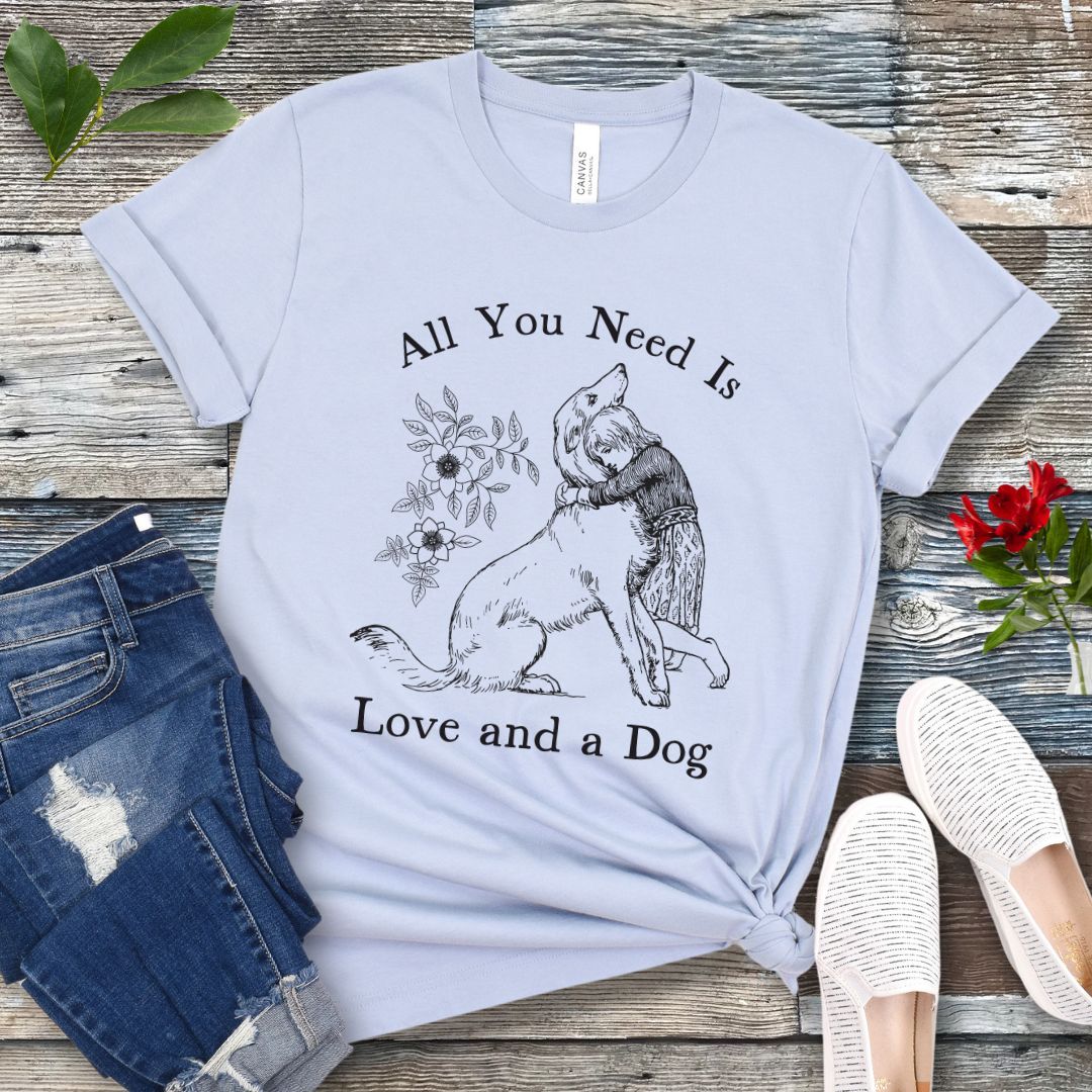 Love and a Dog T-Shirt
