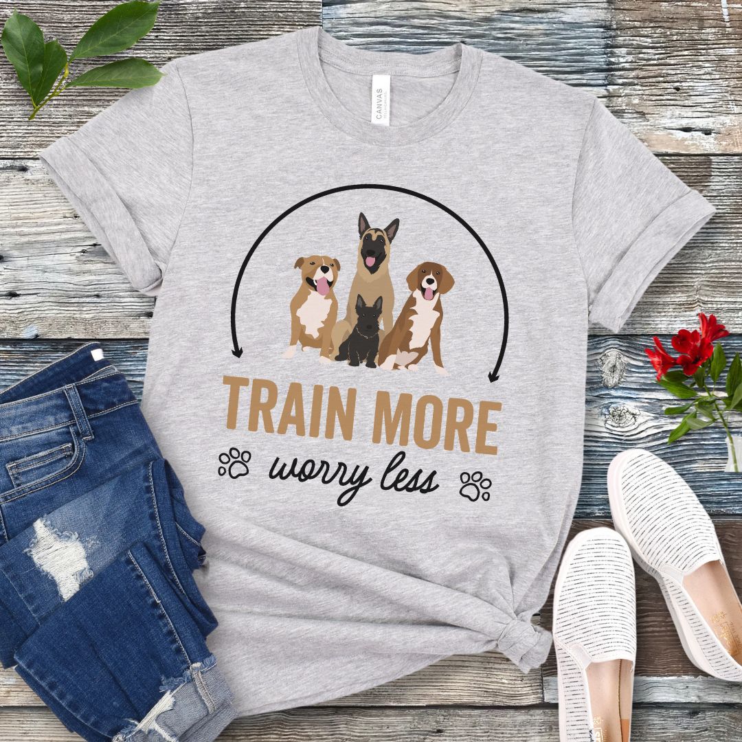 Train More Worry Less T-Shirt