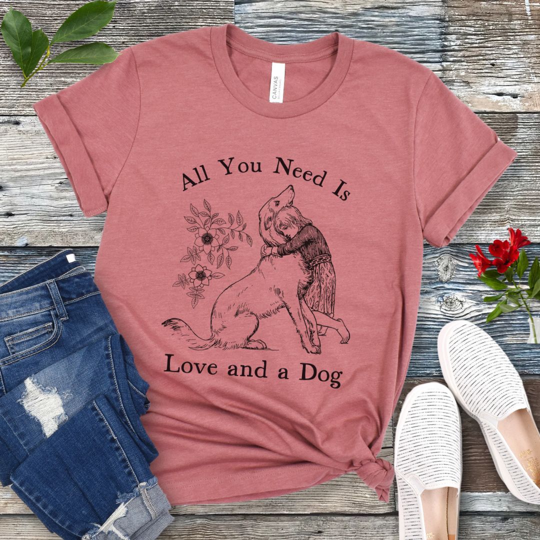 Love and a Dog T-Shirt