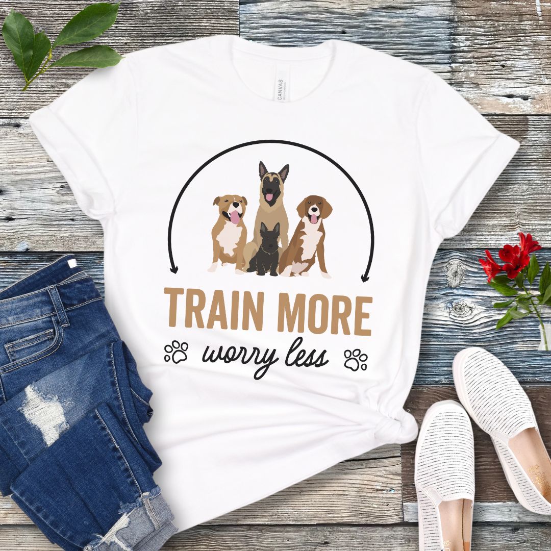 Train More Worry Less T-Shirt