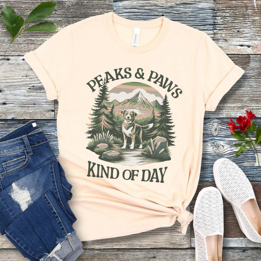 Peaks and Paws T-Shirt