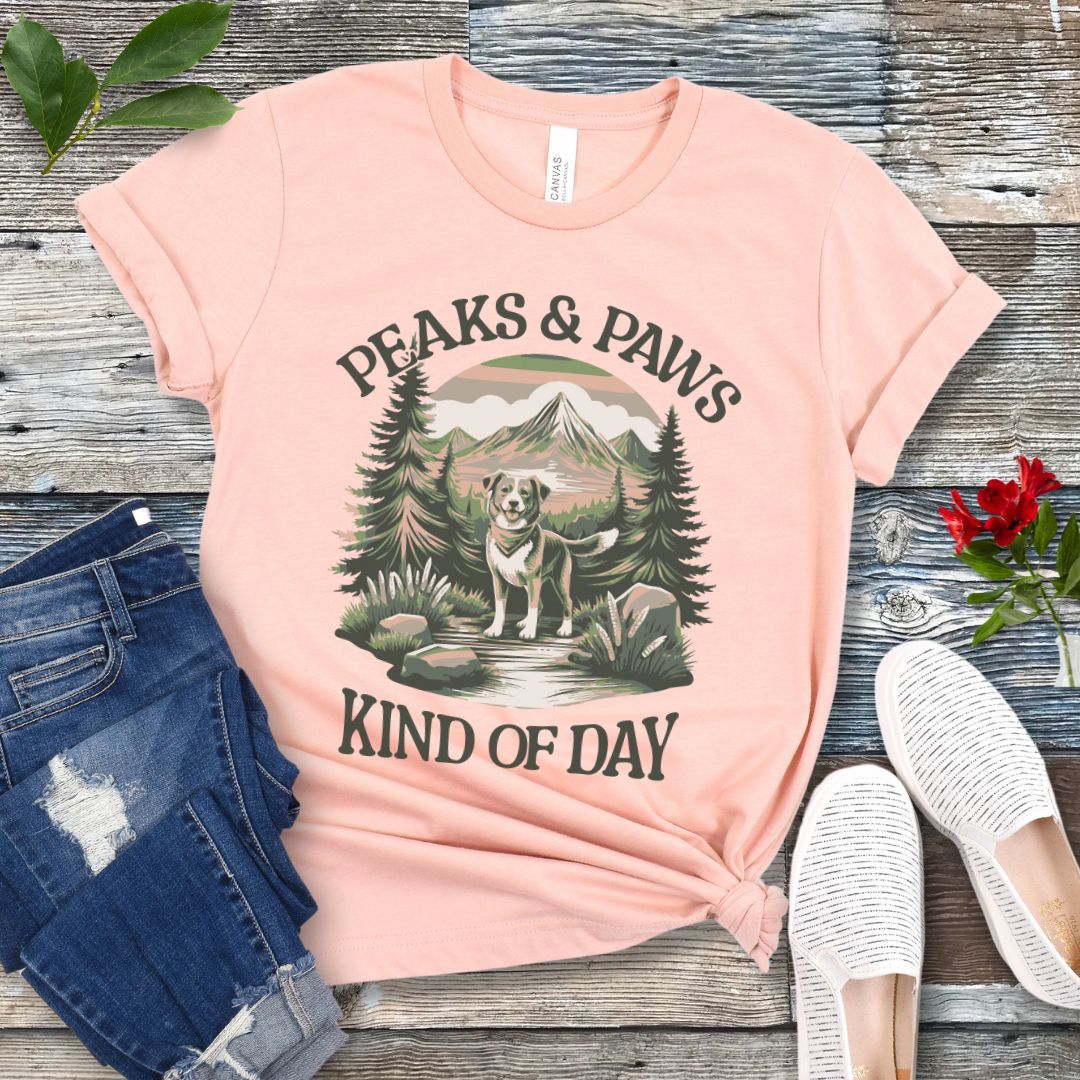 Peaks and Paws T-Shirt