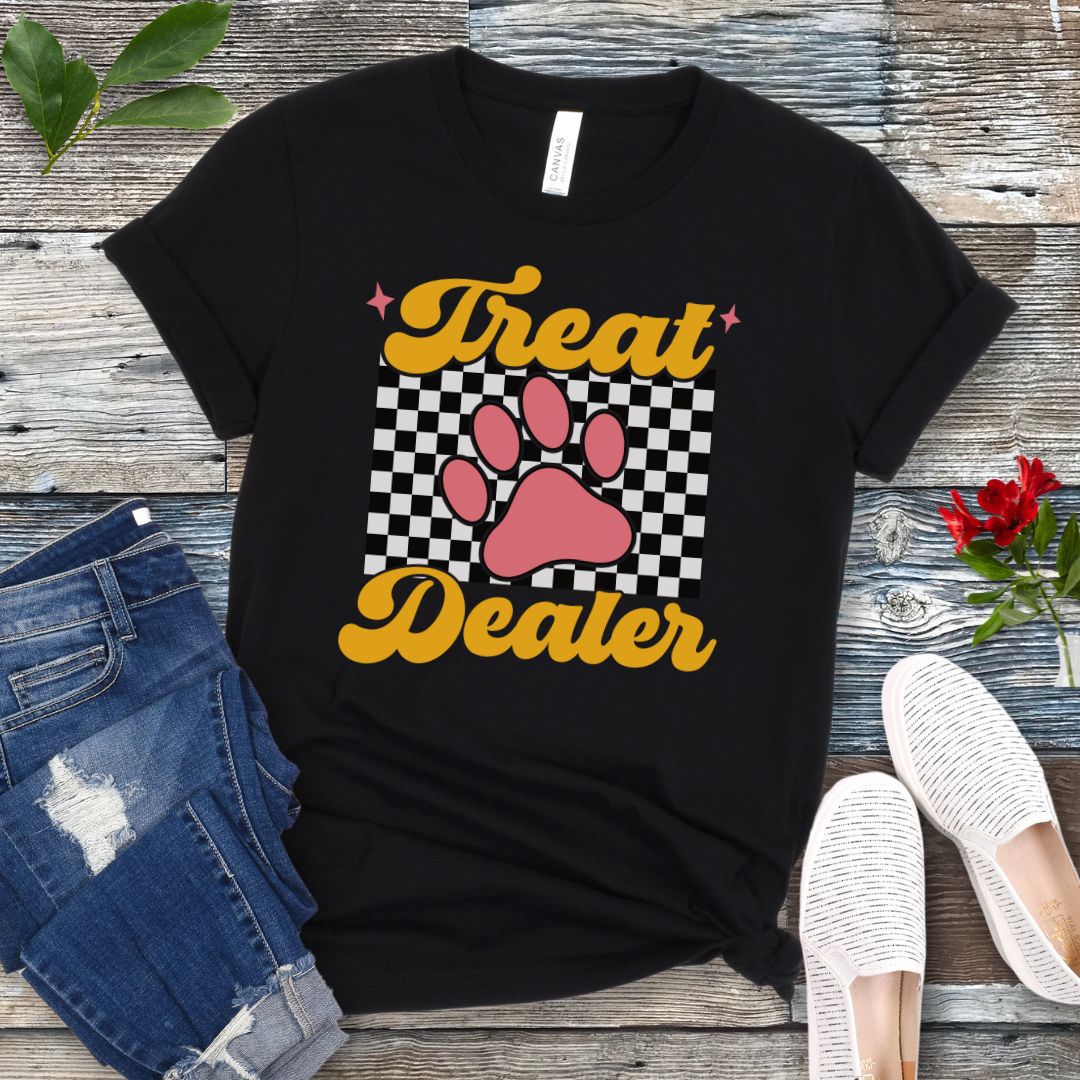 Checkered Treat Dealer T-Shirt
