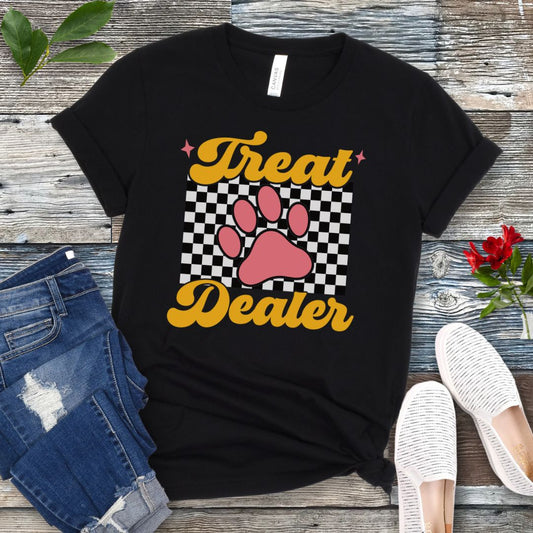 Checkered Treat Dealer T-Shirt