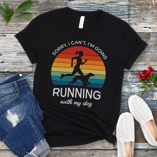 Running With My Dog T-Shirt