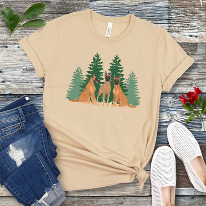 Malinois & Evergreens T-Shirt