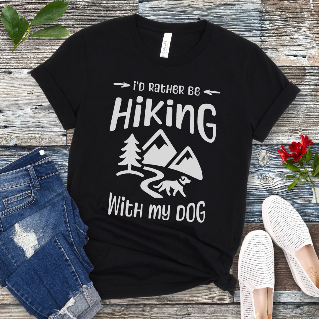 Hiking With My Dog T-Shirt
