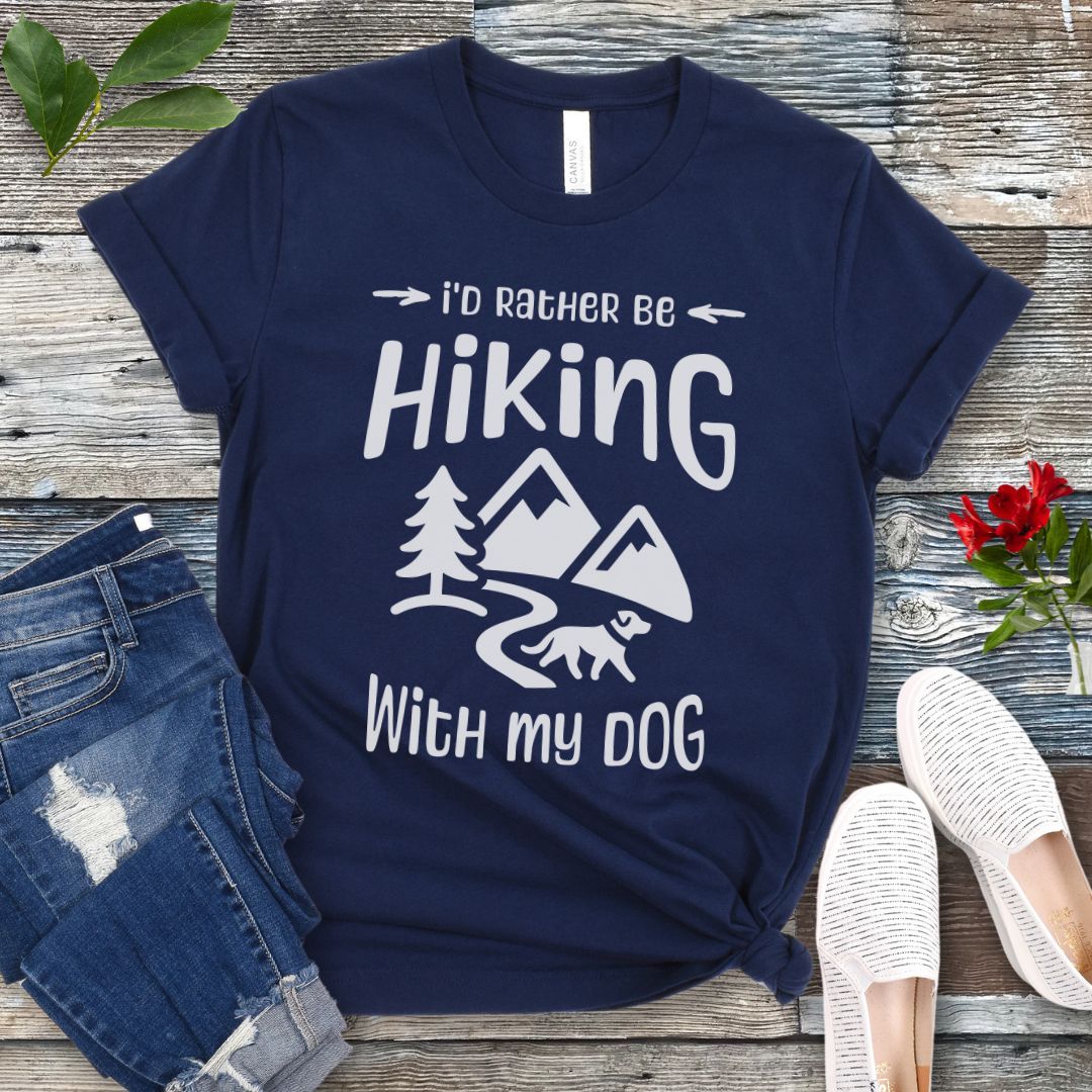 Hiking With My Dog T-Shirt