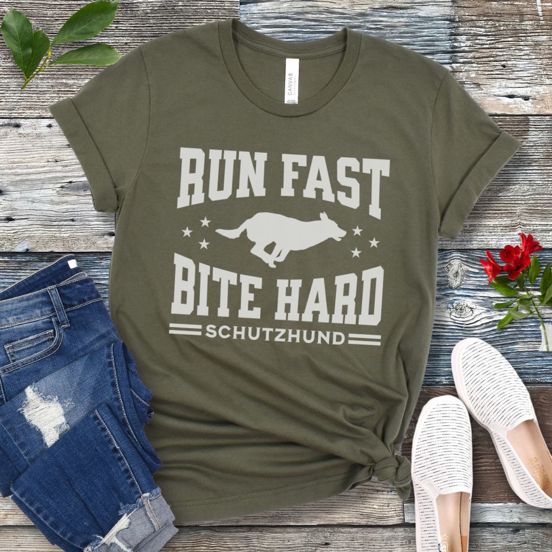 Run Fast Bite Hard T-Shirt
