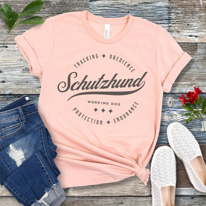 Schutzhund Working Dog T-Shirt