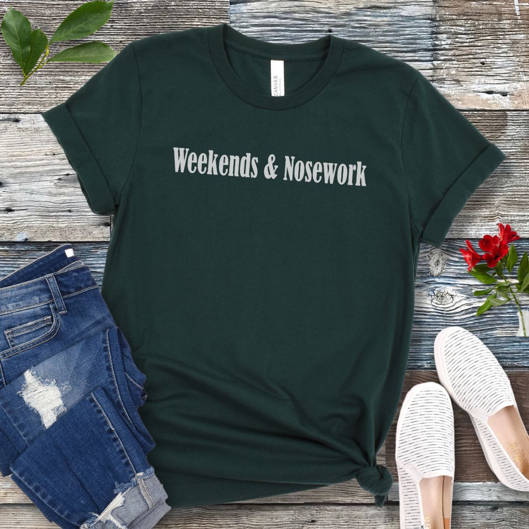 Minimalist Weekends & Nosework T-Shirt