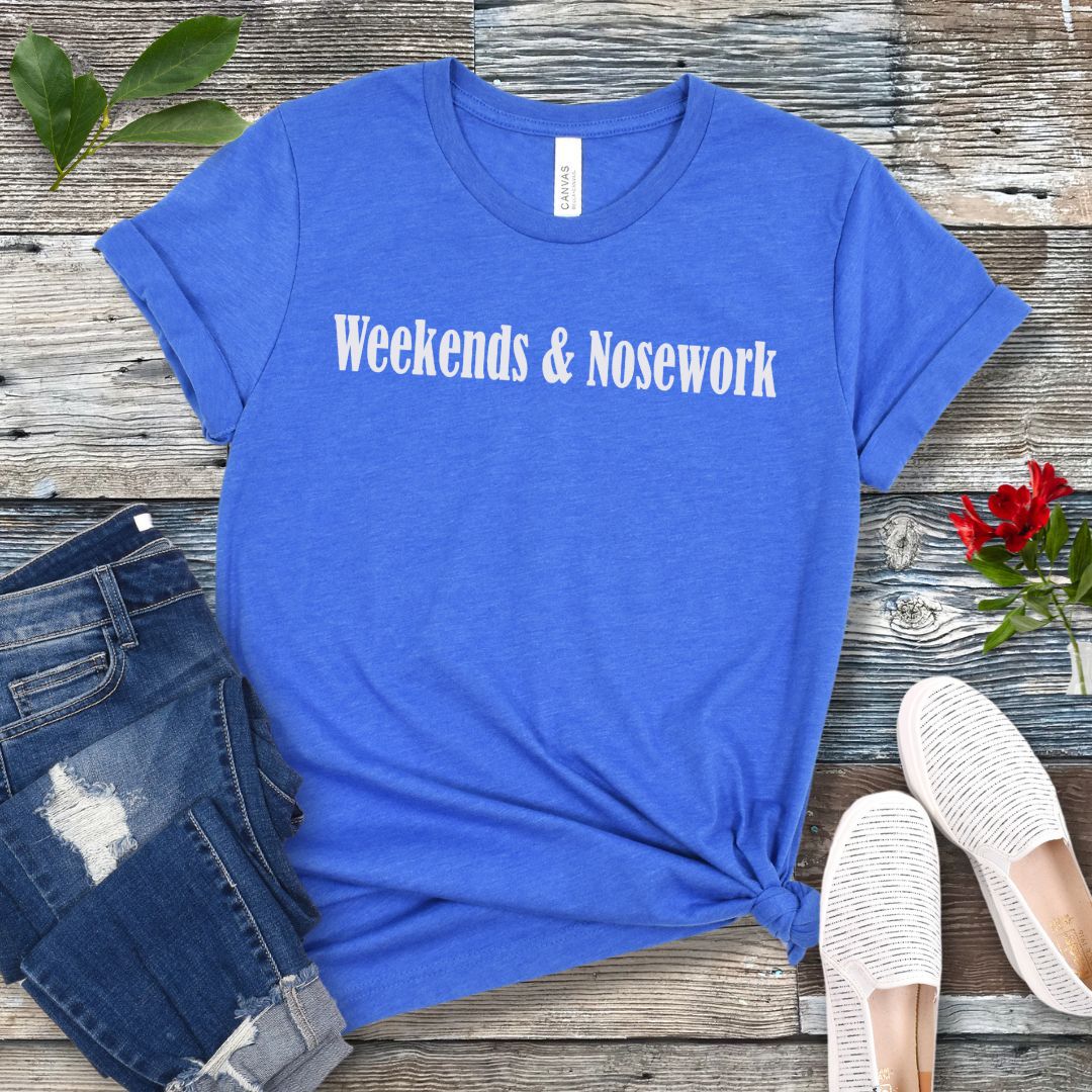 Minimalist Weekends & Nosework T-Shirt