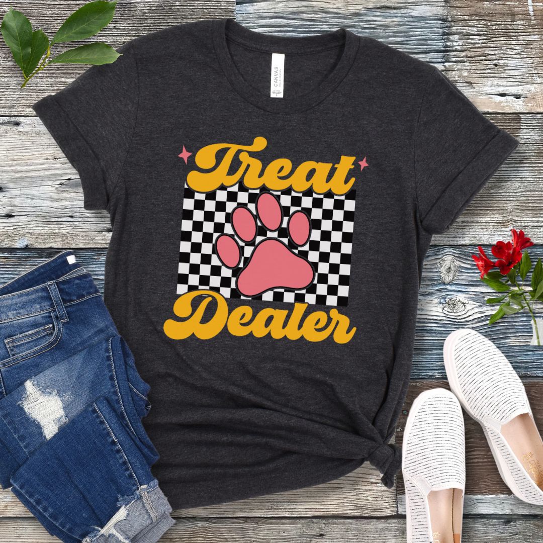Checkered Treat Dealer T-Shirt