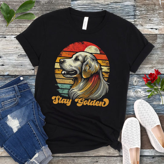 Stay Golden Retro T-Shirt