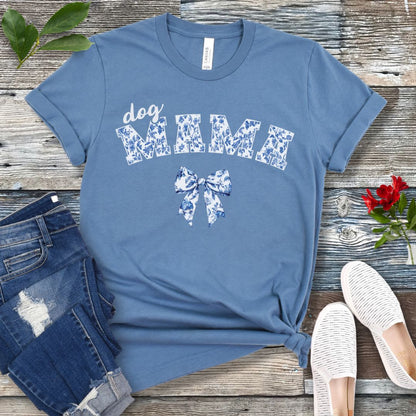 Coquette Charm Dog Mama T-Shirt