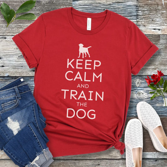 Keep Calm Train The Dog T-Shirt
