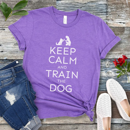 Keep Calm And Train the Dog T-Shirt