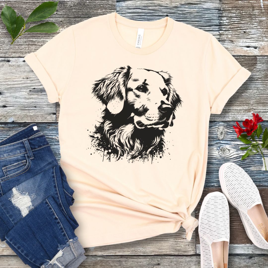 Street Art Golden T-Shirt