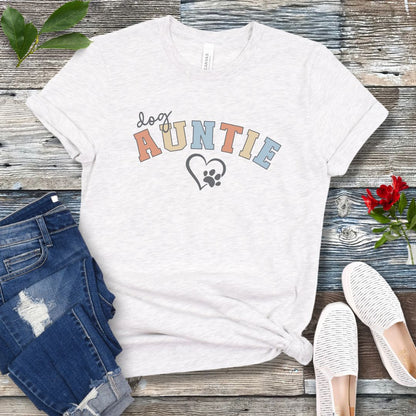 Dog Auntie Varsity T-Shirt