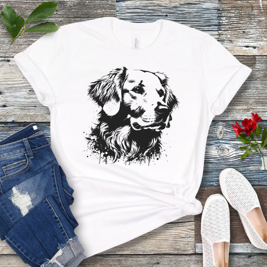 Street Art Golden T-Shirt
