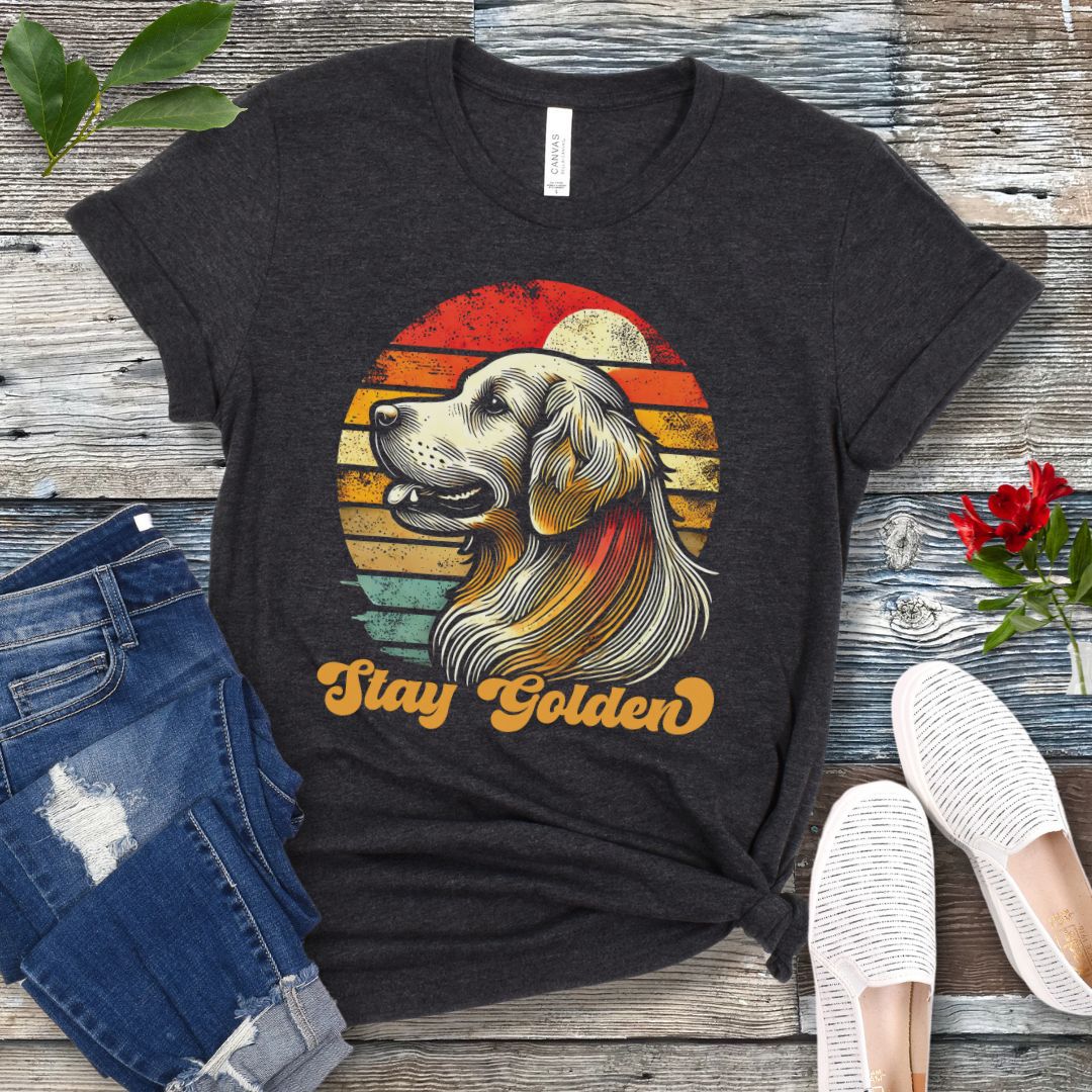 Stay Golden Retro T-Shirt