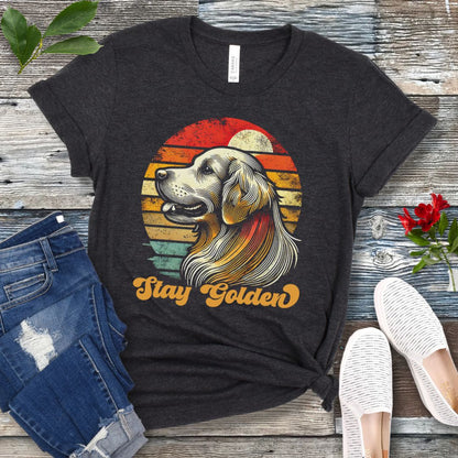 Stay Golden Retro T-Shirt
