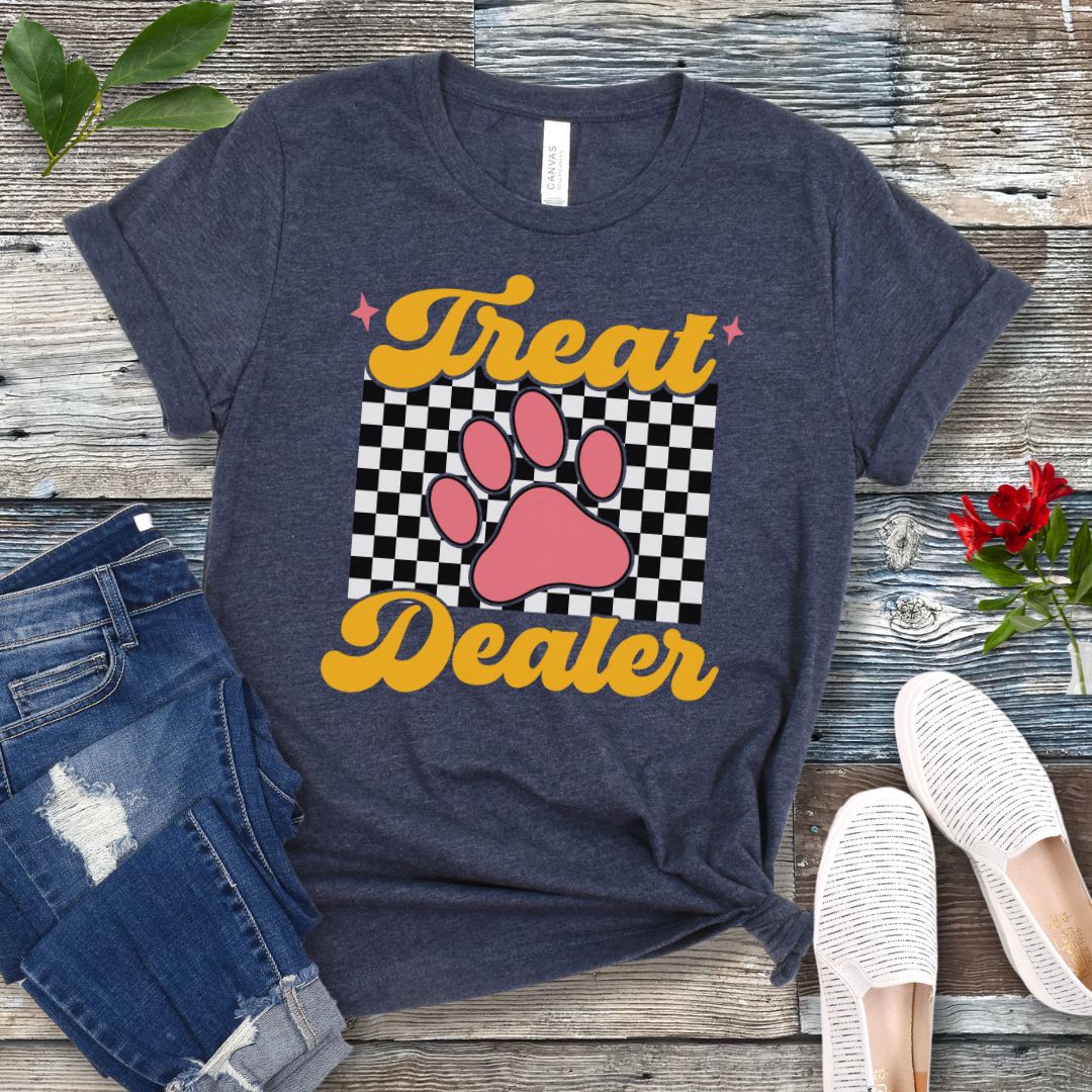 Checkered Treat Dealer T-Shirt