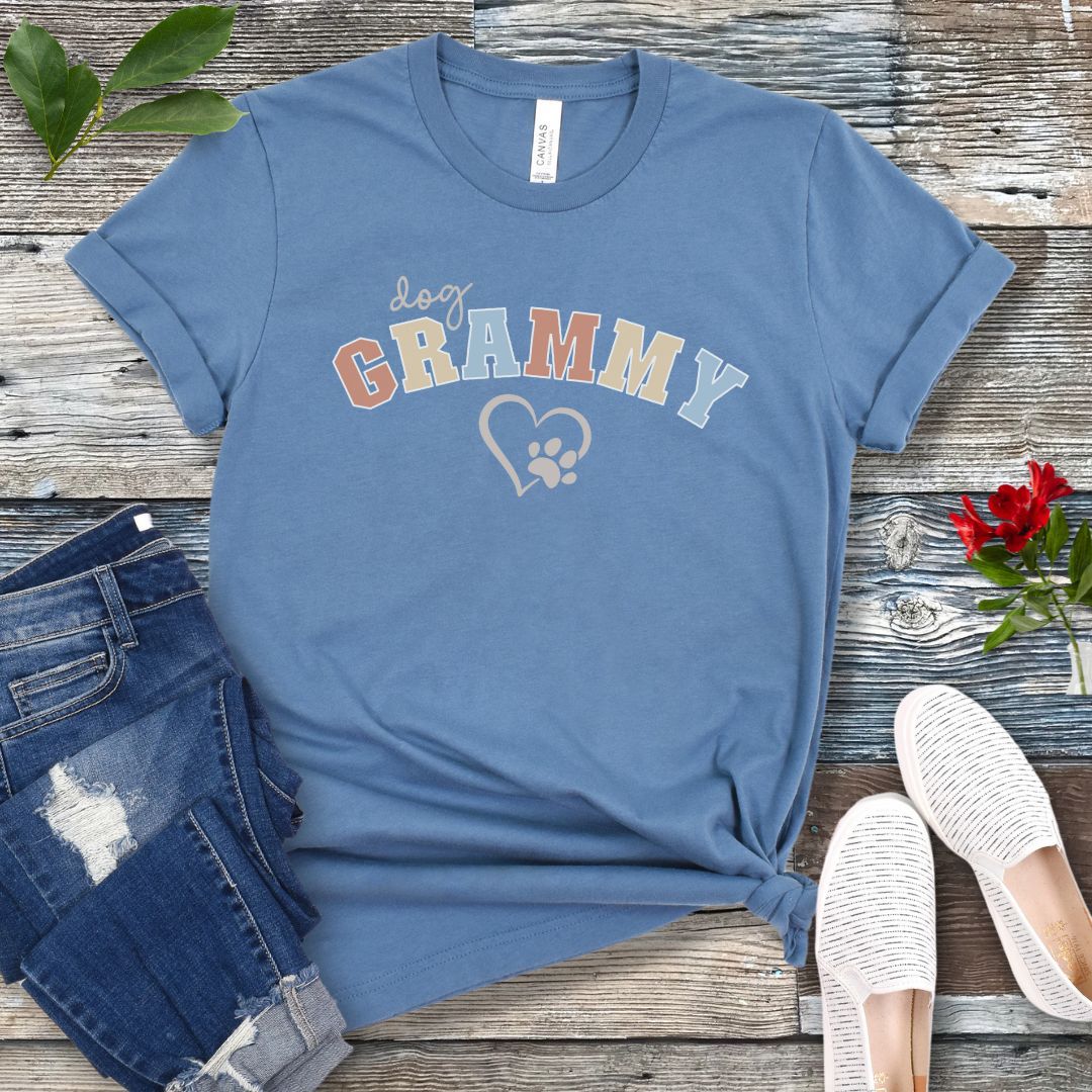 Dog Grammy College Style T-Shirt